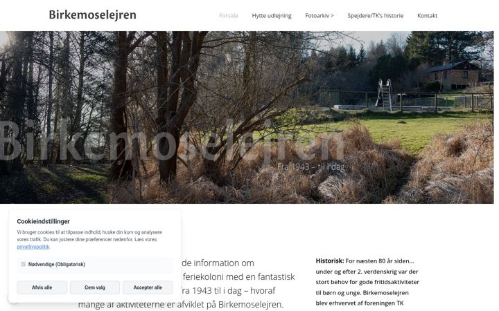 Captură de ecran a birkemoselejren.dk