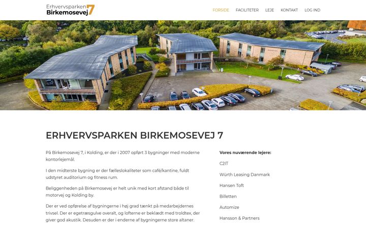 Screenshot of birkemosevej7.dk