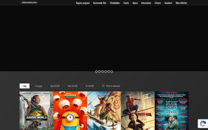 Screenshot of birkeroedbio.dk