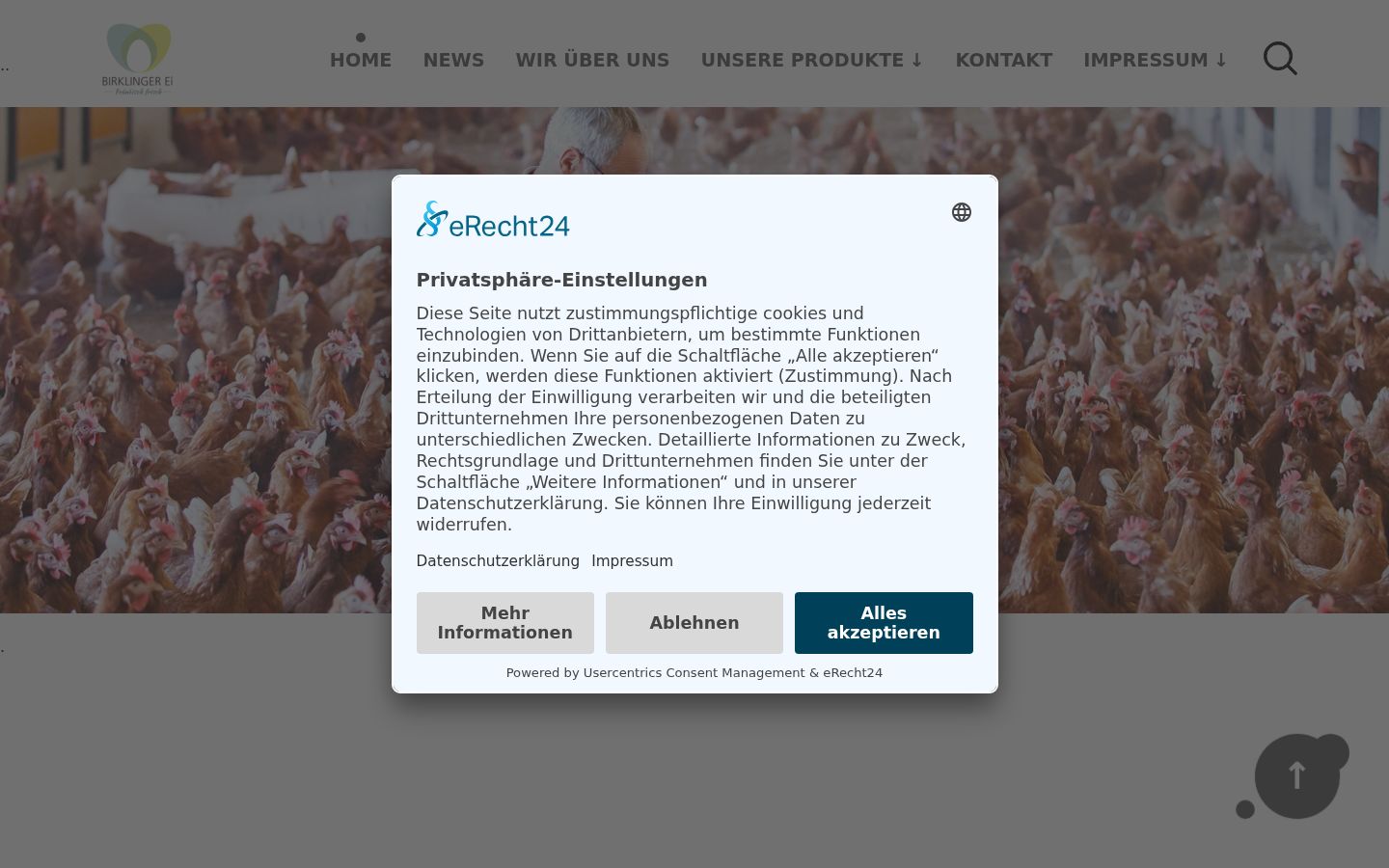 Zrzut ekranu banera zgody wyświetlanego przed jakąkolwiek interakcją
