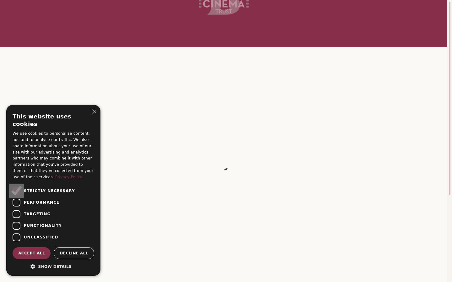 Screenshot tal-banner tal-kunsens muri qabel kwalunkwe interazzjoni
