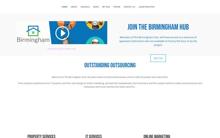 Screenshot of birminghampropertyshop.co.uk