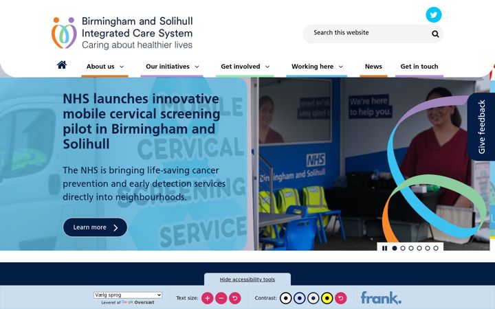 Screenshot of birminghamsolihullics.org.uk
