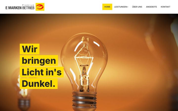 Screenshot of birner-elektro.de