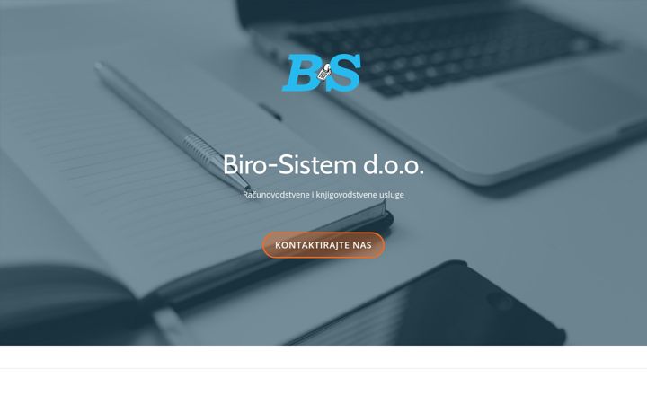 Screenshot of biro-sistem.hr