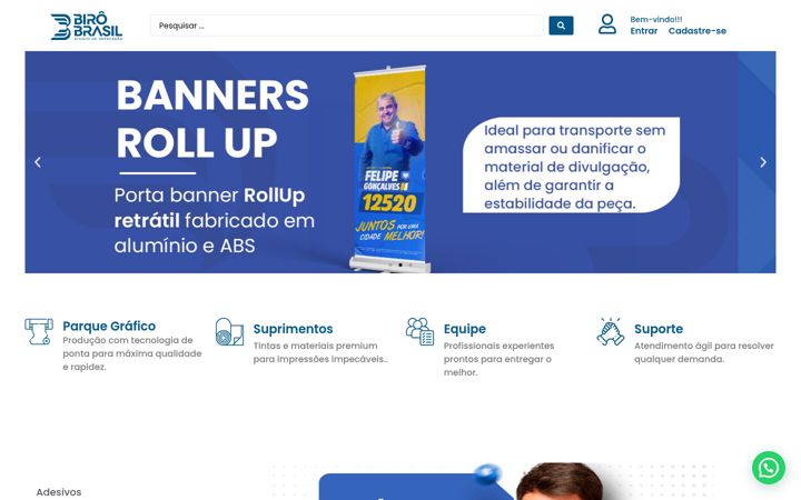 Captura de pantalla de birobrasilsalvador.com.br