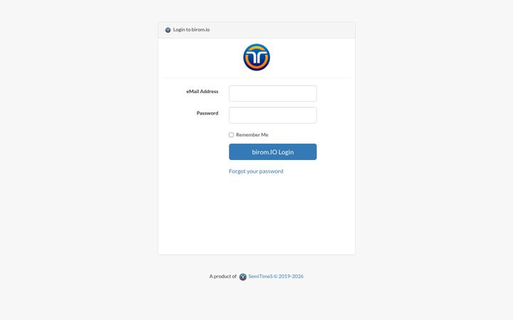 Zrzut ekranu birom.io