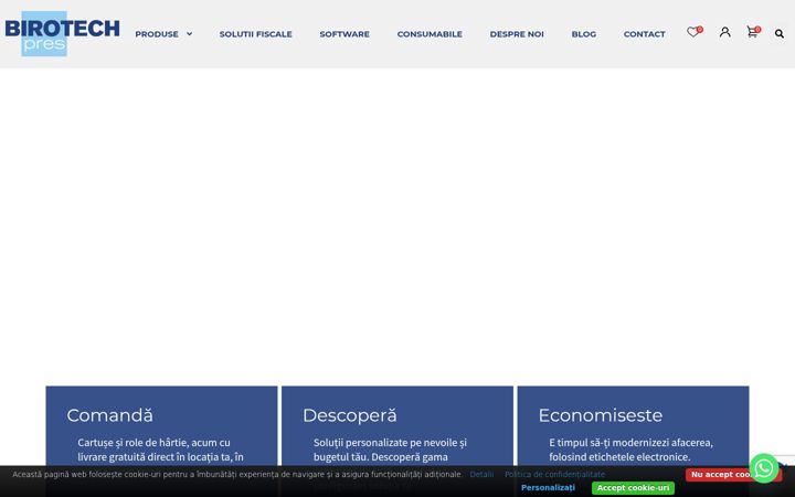 Zrzut ekranu birotechpres.ro