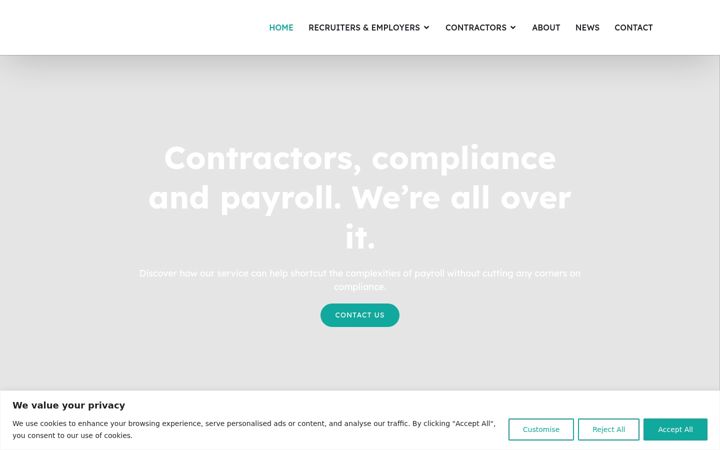 Screenshot of birpayroll.co.uk