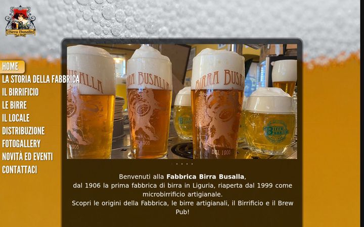 Screenshot of birrabusalla.it