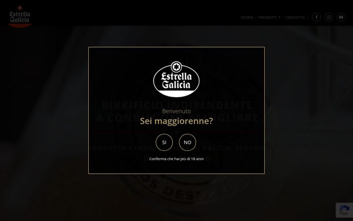 Screenshot of birraestrellagalicia.it