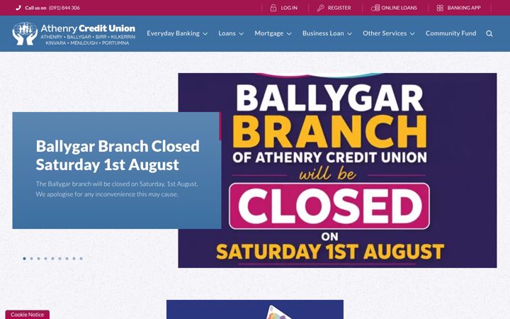 Screenshot of birrcu.ie