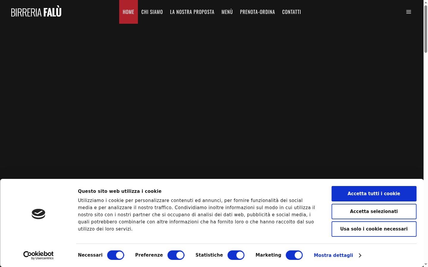 Zrzut ekranu banera zgody wyświetlanego przed jakąkolwiek interakcją