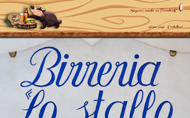 Screenshot of birrerialostallo.it