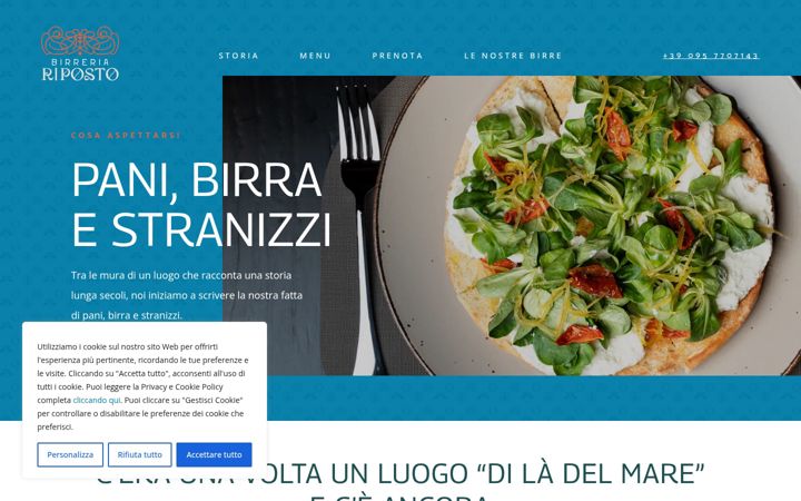 Screenshot of birreriariposto.it