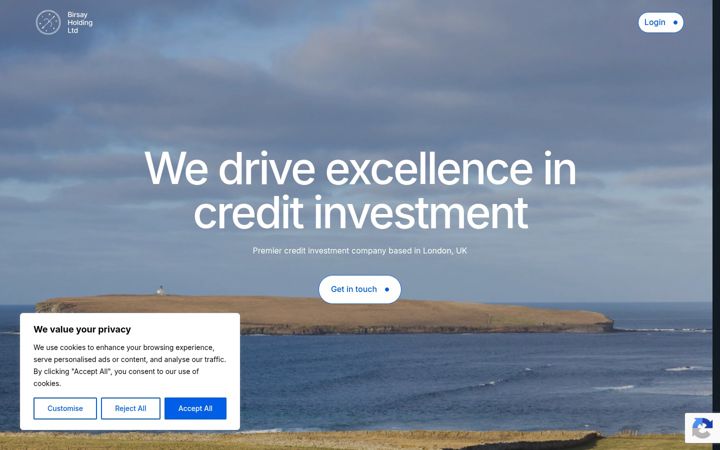 Screenshot of birsayholding.com