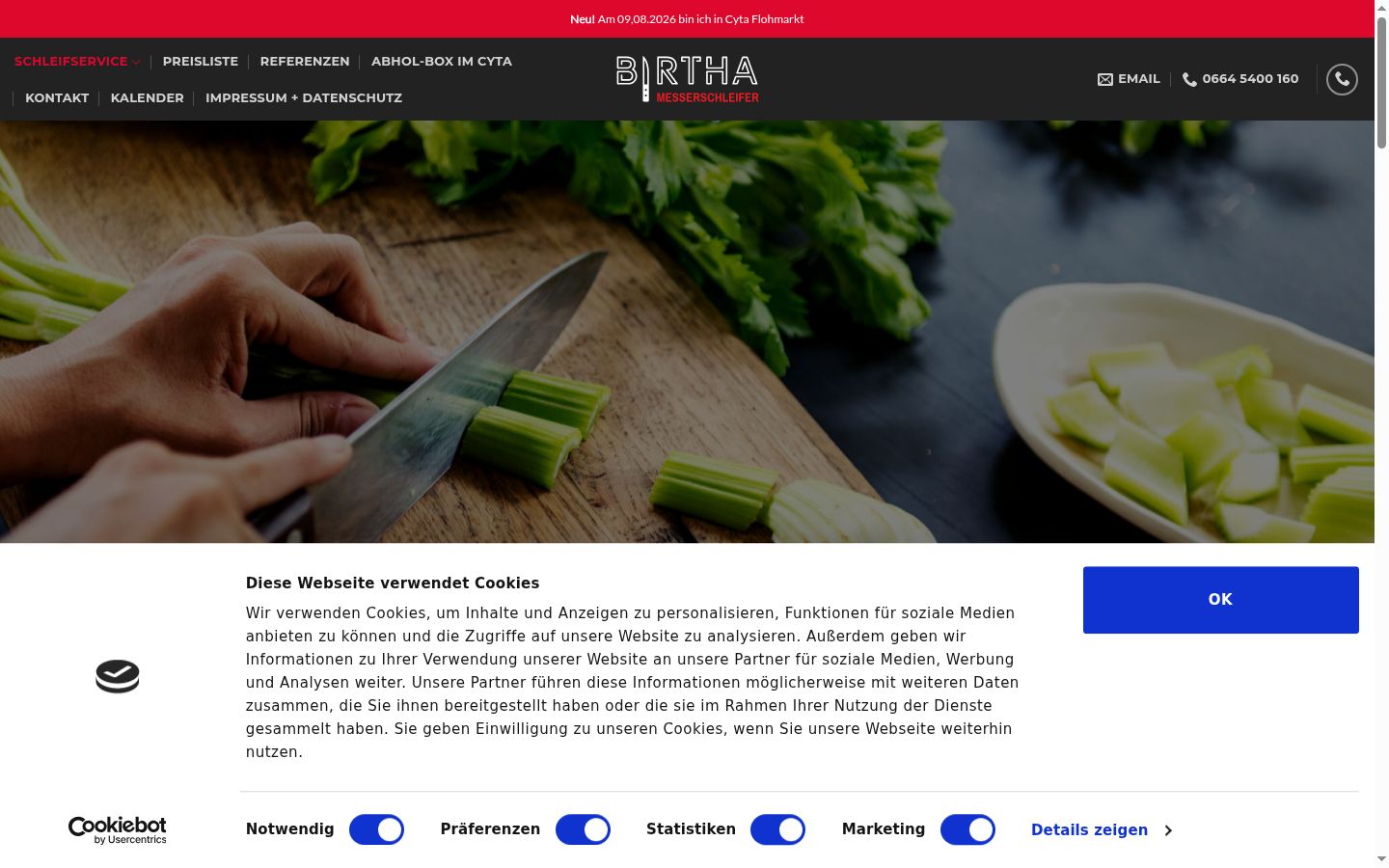 Ekraanipilt nõusolekubännerist, mida näidati enne mis tahes suhtlust