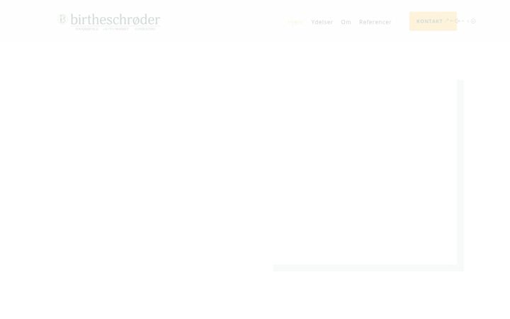 Screenshot of birtheschroder.dk