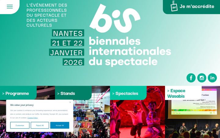 Screenshot of bis2026.fr
