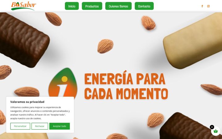 Screenshot of bisabor.com
