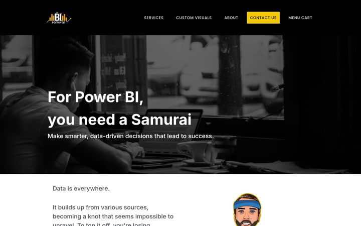 Screenshot of bisamurai.com