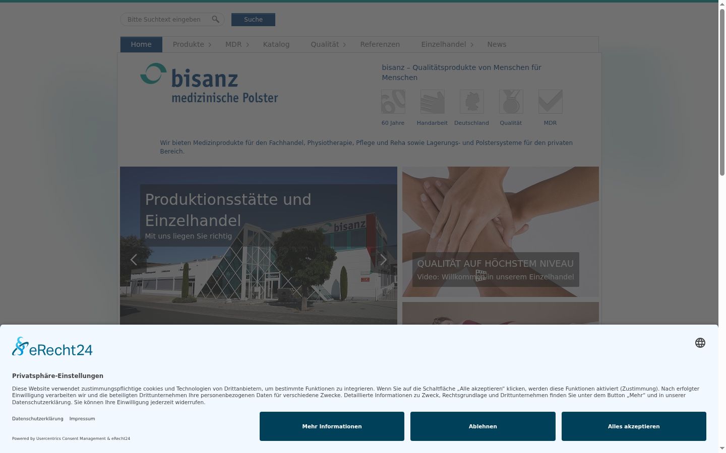 Screenshot tal-banner tal-kunsens muri qabel kwalunkwe interazzjoni