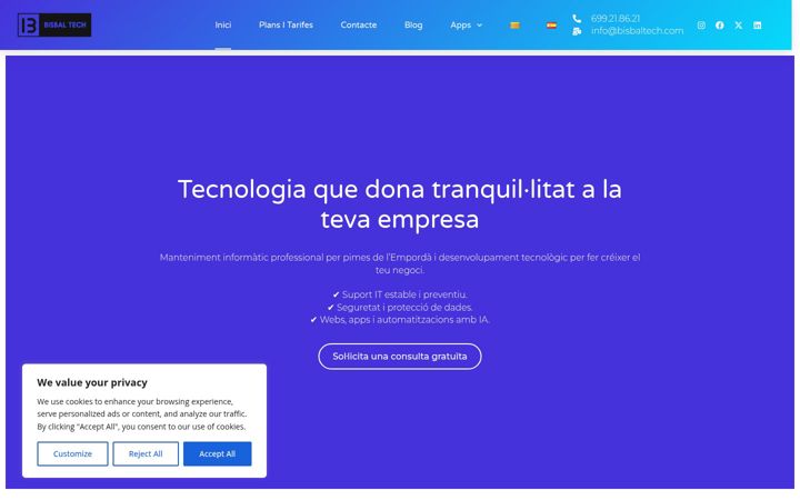 Snímek obrazovky bisbaltech.com