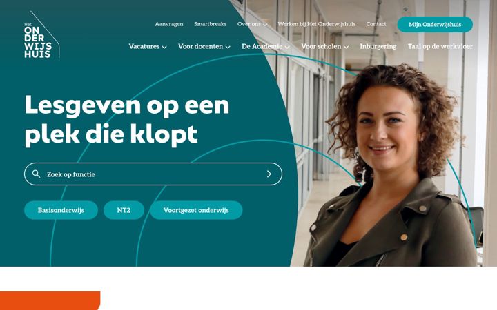 Screenshot stránky bisbee.nl