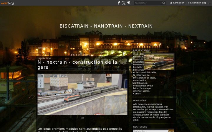 Screenshot of biscatrain.fr