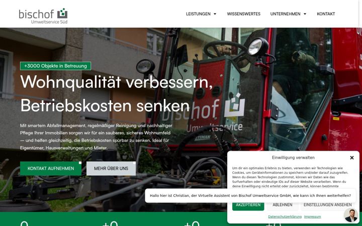 Screenshot of bischof-sued.de