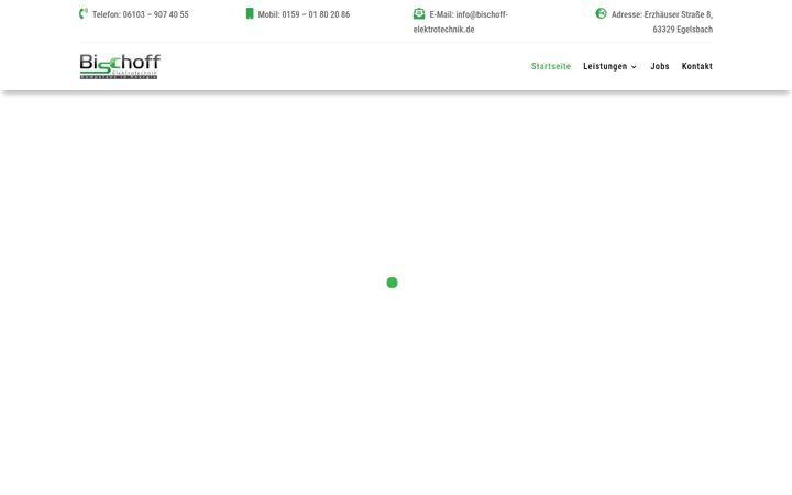 Screenshot of bischoff-elektrotechnik.de