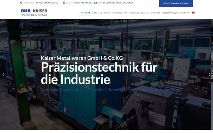Screenshot of bischoff-metallwaren.de