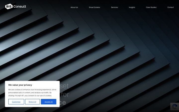 Екранна снимка на bisconsult.co.uk