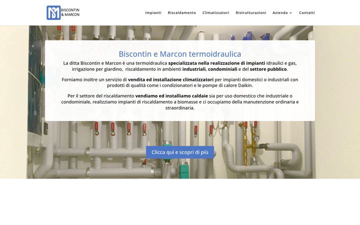 Snímek obrazovky biscontinemarcon.it