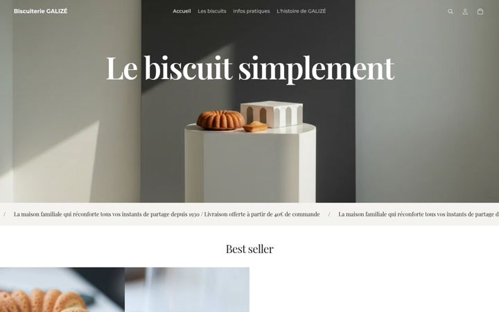 Екранна снимка на biscuiteriegalize.com