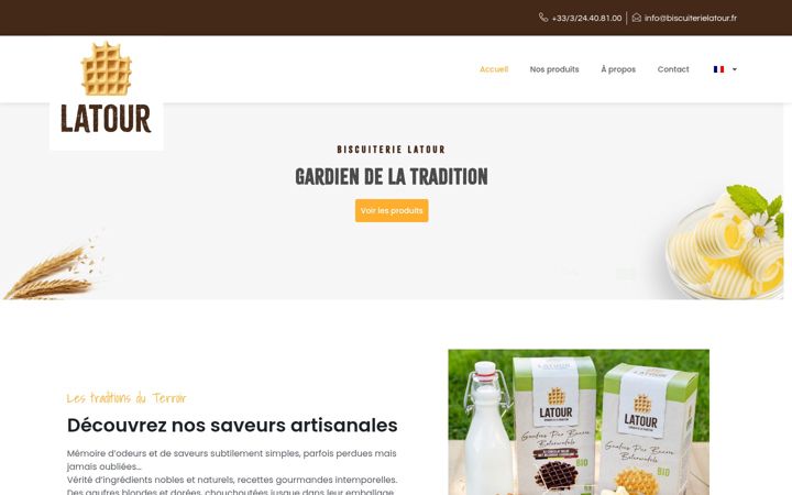 Screenshot van biscuiterielatour.com