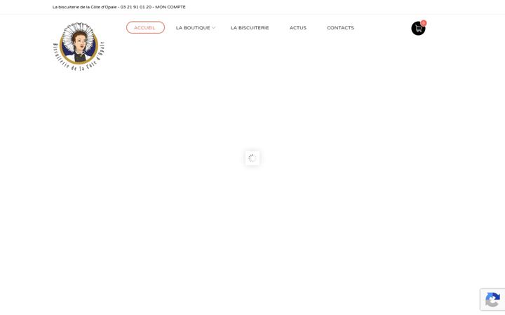 Screenshot van biscuiterieopale.com