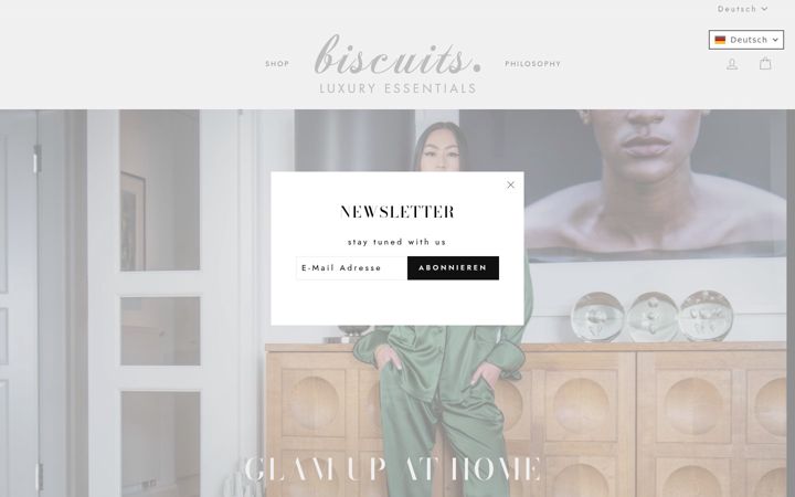 Screenshot of biscuits-collection.com
