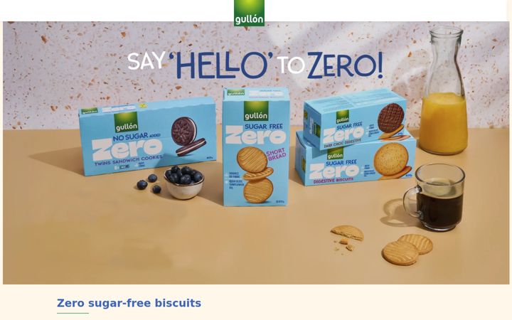 Snimka zaslona za biscuitsgullonzero.com