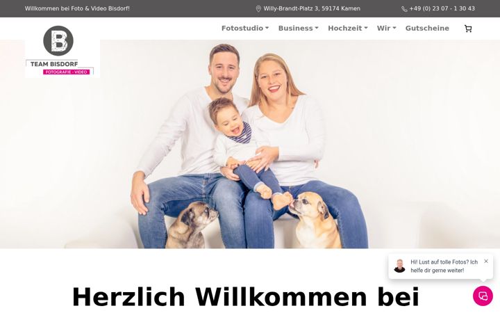 Screenshot stránky bisdorf.com