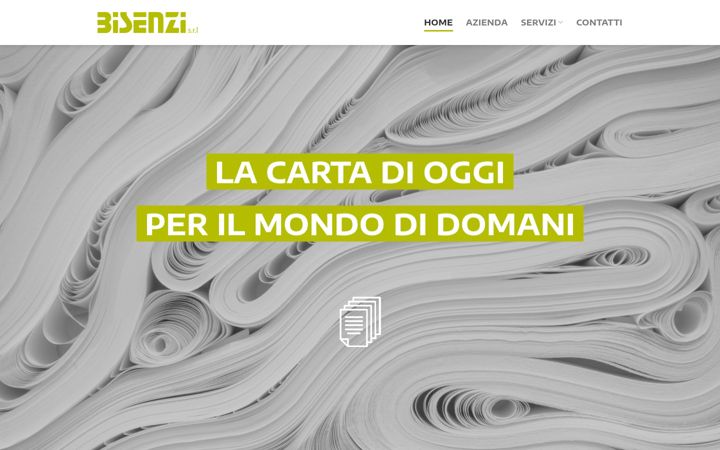 Screenshot of bisenzi.it