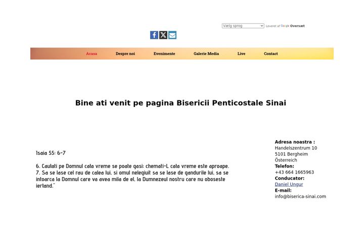 Skjámynd af biserica-sinai.com