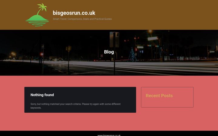 Screenshot of bisgeosrun.co.uk