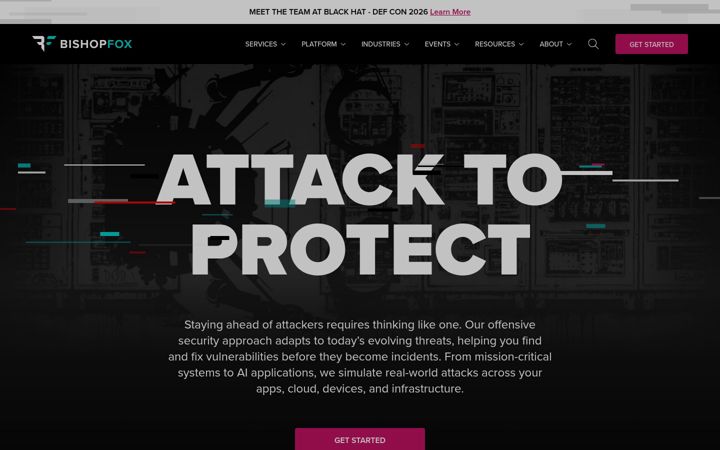 Screenshot of bishopfox.com