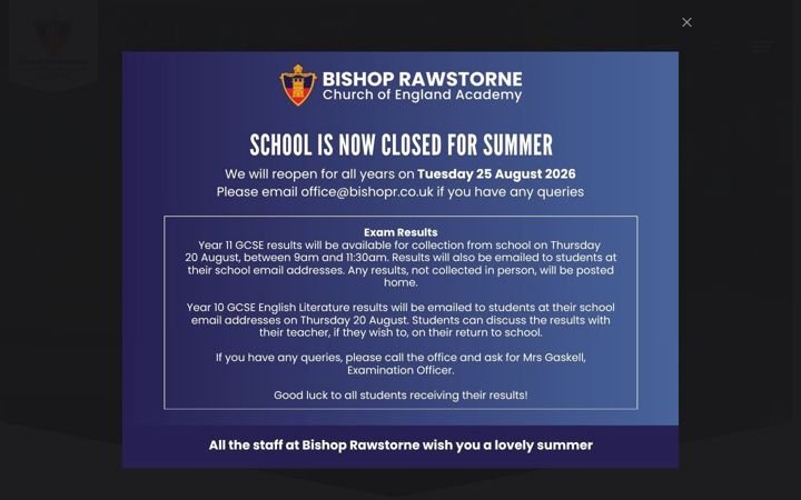 Screenshot of bishopr.co.uk