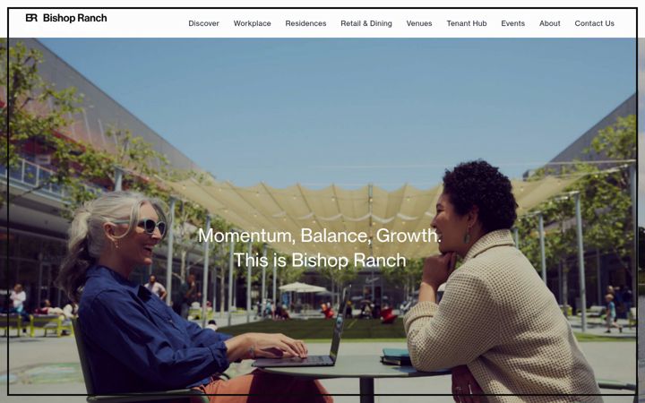 Screenshot of bishopranch.com