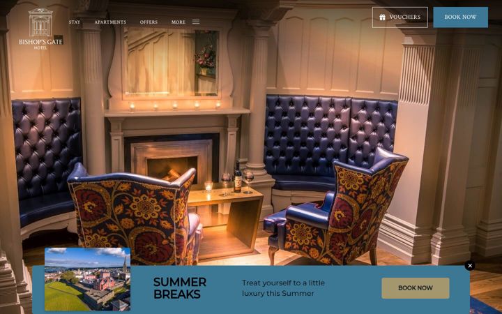 Screenshot of bishopsgatehotelderry.com