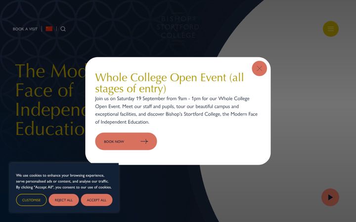Screenshot of bishopsstortfordcollege.org