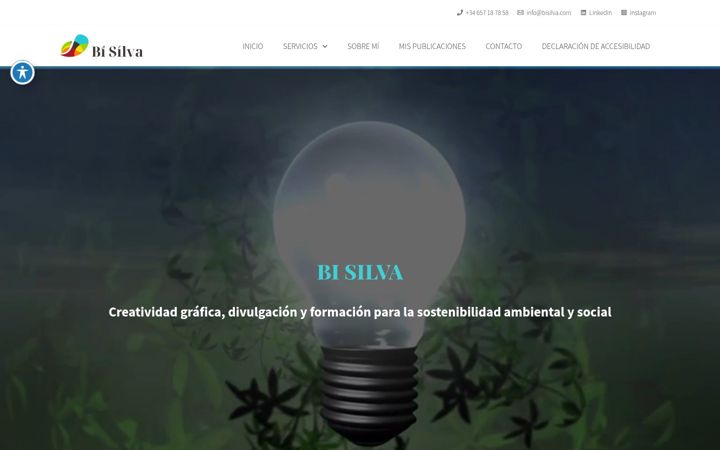 Screenshot of bisilva.com