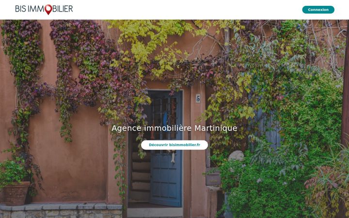 Screenshot of bisimmobilier.com